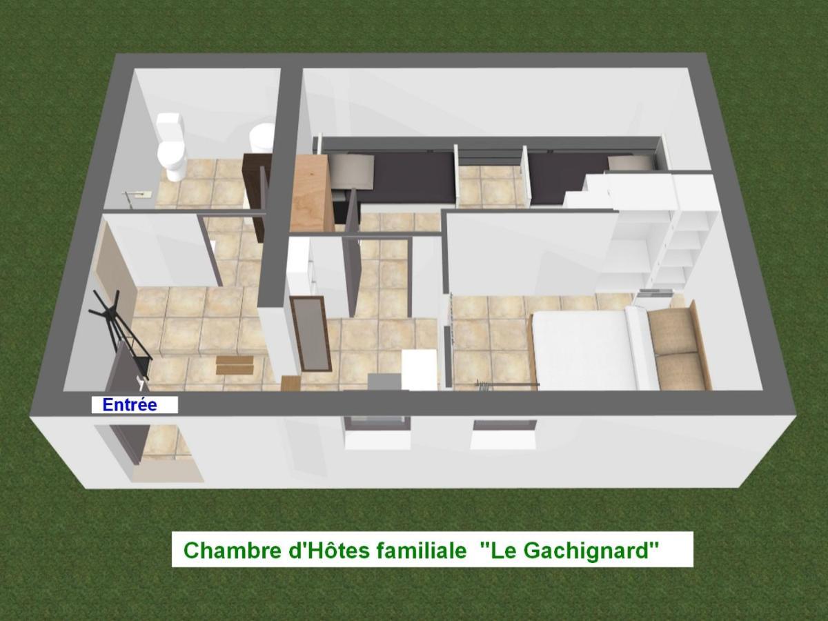 Chambre D'Hotes Le Gachignard Courlay 외부 사진